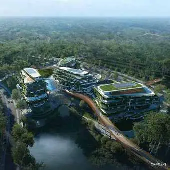 Arsitektur Gedung Kemenko 4 IKN: Detail Engineering Design oleh Alien DC