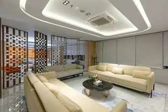 Desain Lounge Kantor BKI oleh Alien DC: Nyaman, Modern, dan Fungsional