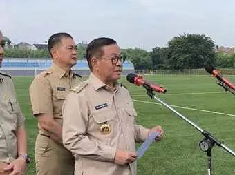 Pramono Anung Kunjungi Stadion Tugu, Karya Arsitektur Alien Design Consultant
