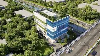 Façade Kaca Rendah Emisi                       BTN KELAPA GADING : 
Efisiensi Energi dalam Arsitektur Perkanto
