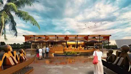 Mengubah Artefak Menjadi Arsitektur: Proses Kreatif di Balik Desain Bandara Ewer