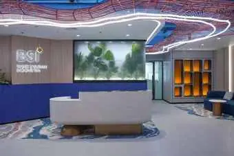 Desain Interior Lobby BSI Tower: Modern, Intim, Bersih