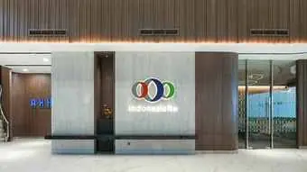 Membangun Identitas Korporat Melalui Desain: Lobby Indonesia Re oleh Alien Design Consultant