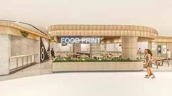 Desain Foodcourt Modern dengan Konsep Japandi di Bintaro Xchange 2