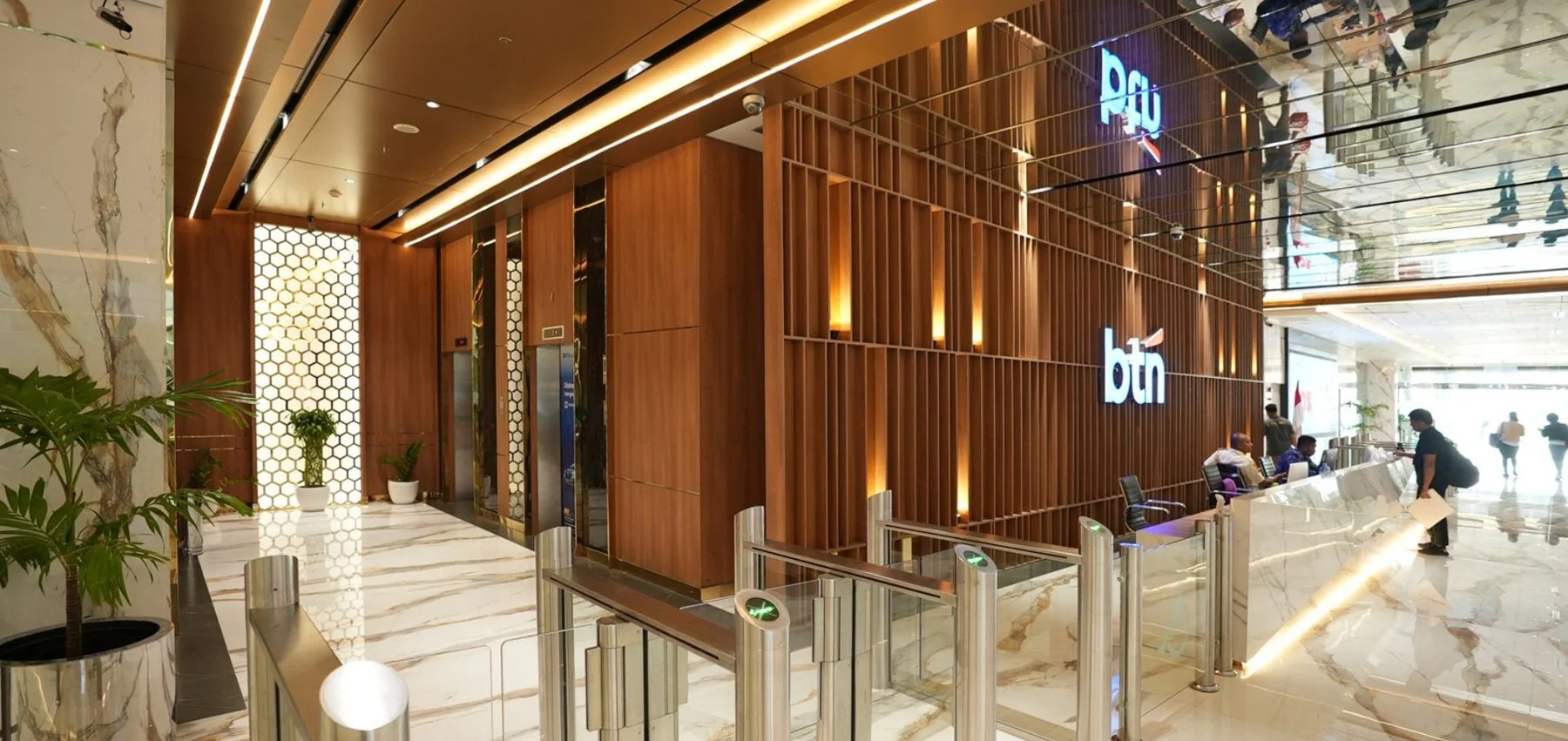 Menara BTN Lobby, view 1