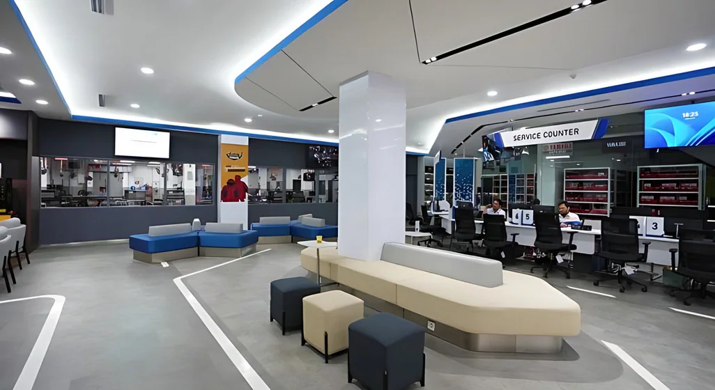 Yamaha Flagship Showroom, view 3